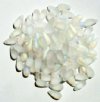 50 5x10mm Transparent Matte Crystal AB Drop Beads